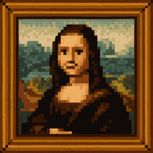 Free online image to pixel art converter; transform photos into pixel art masterpieces instantly.
