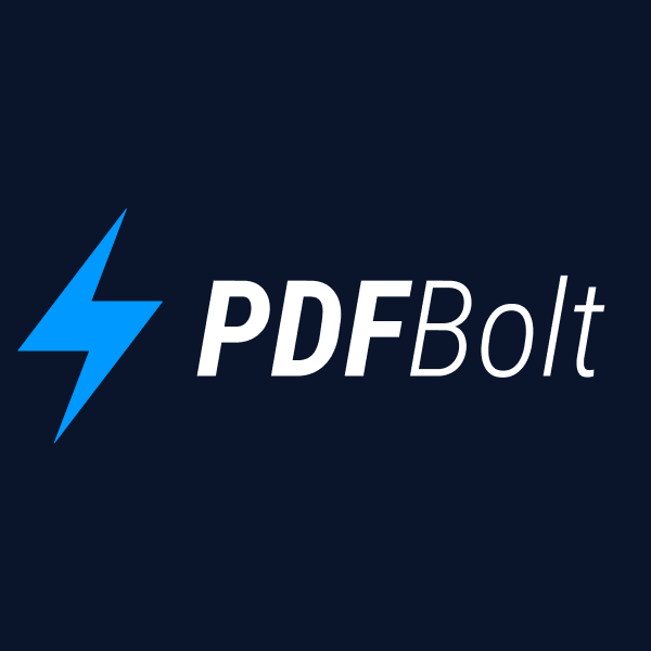 PDFBolt:  A high-quality HTML to PDF conversion API with a free plan,  easy integration, and GDPR compliance.
