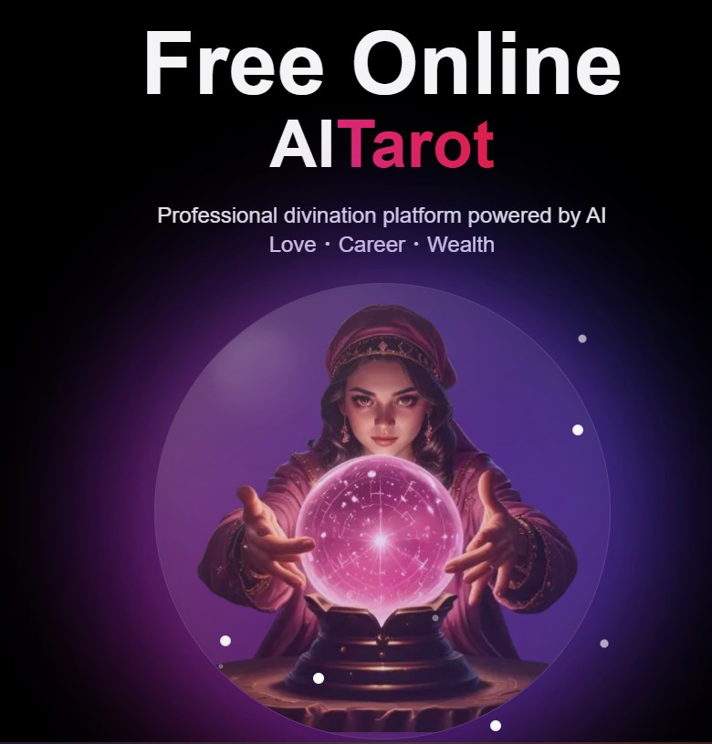 AI-powered online tarot reading platform offering accurate predictions and expert interpretations for love, career, and more.
