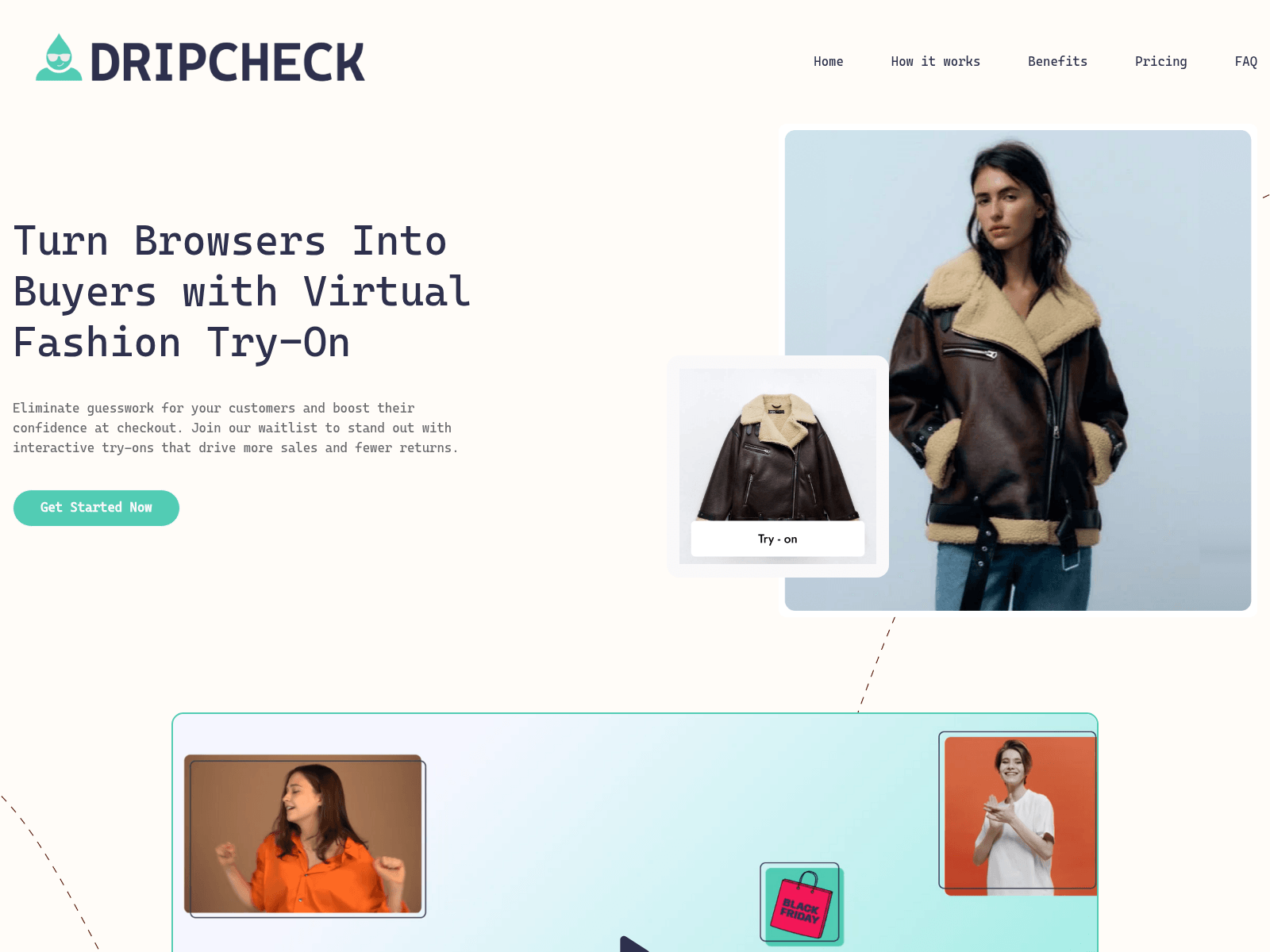 Dripcheck offers virtual fashion try-ons for Shopify stores, boosting sales and reducing returns.
