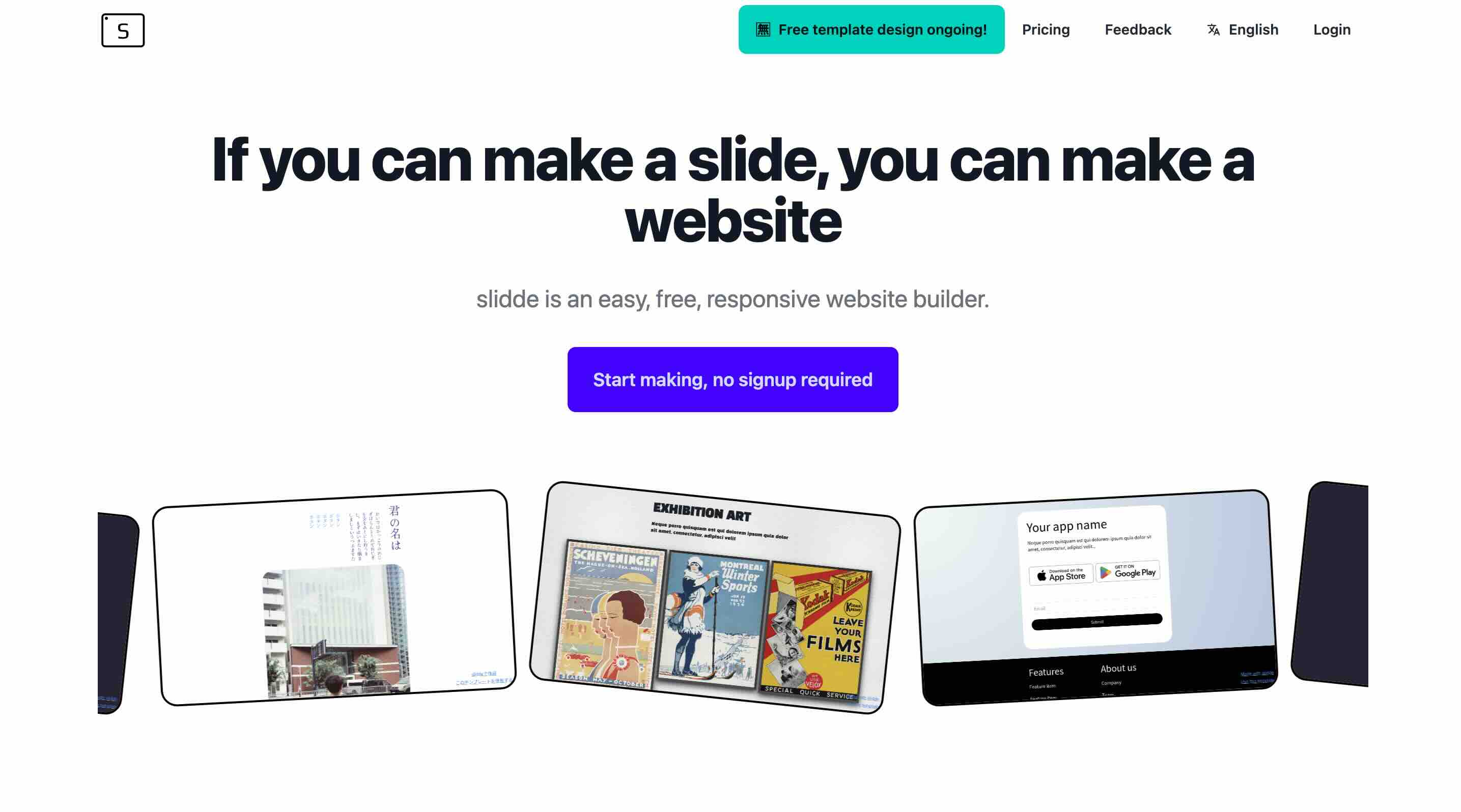 An easy, free, responsive website builder.
