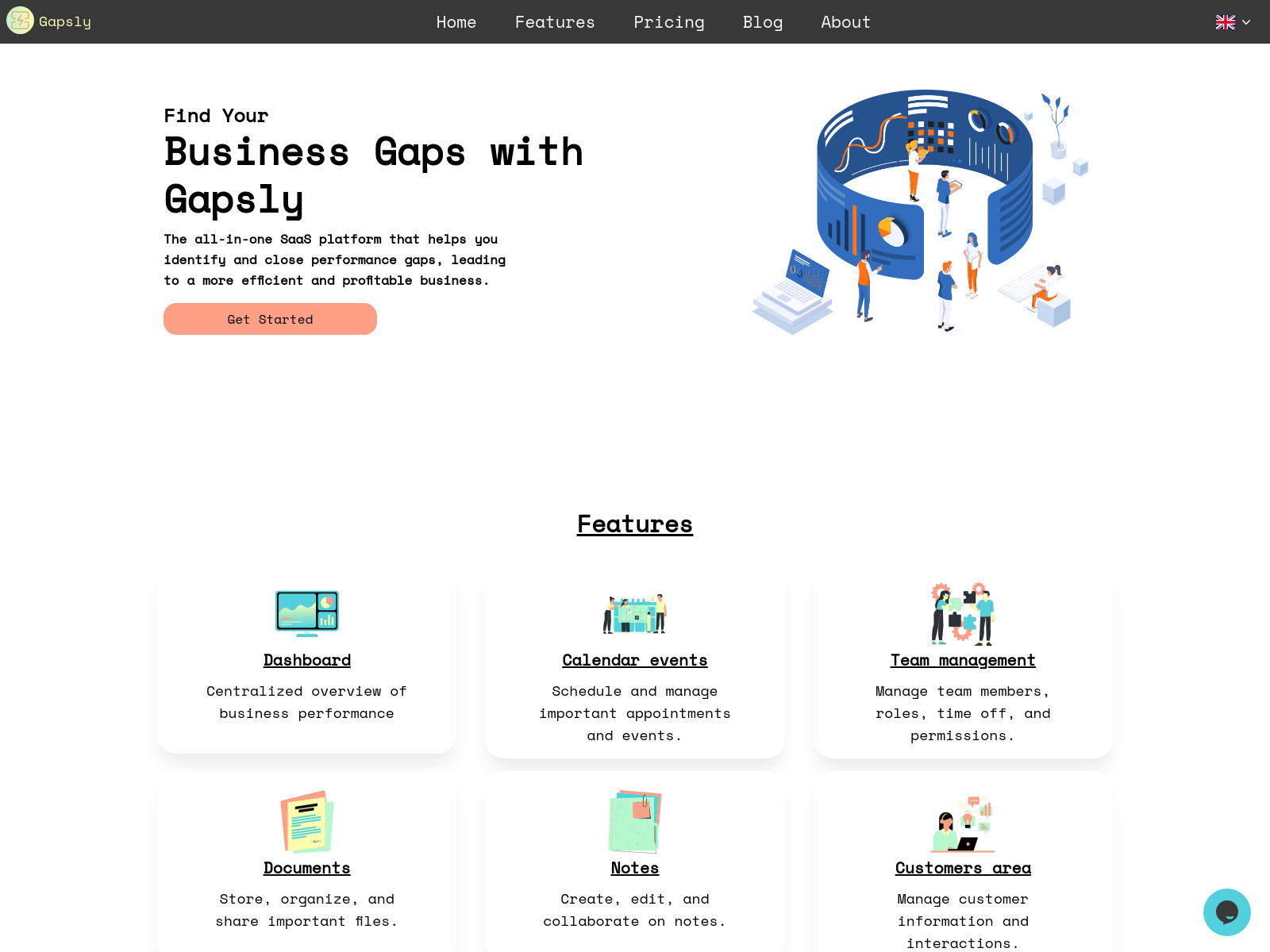 Gapsly: An all-in-one SaaS platform for project, team, and customer relationship management, improving business efficiency and profitability.
