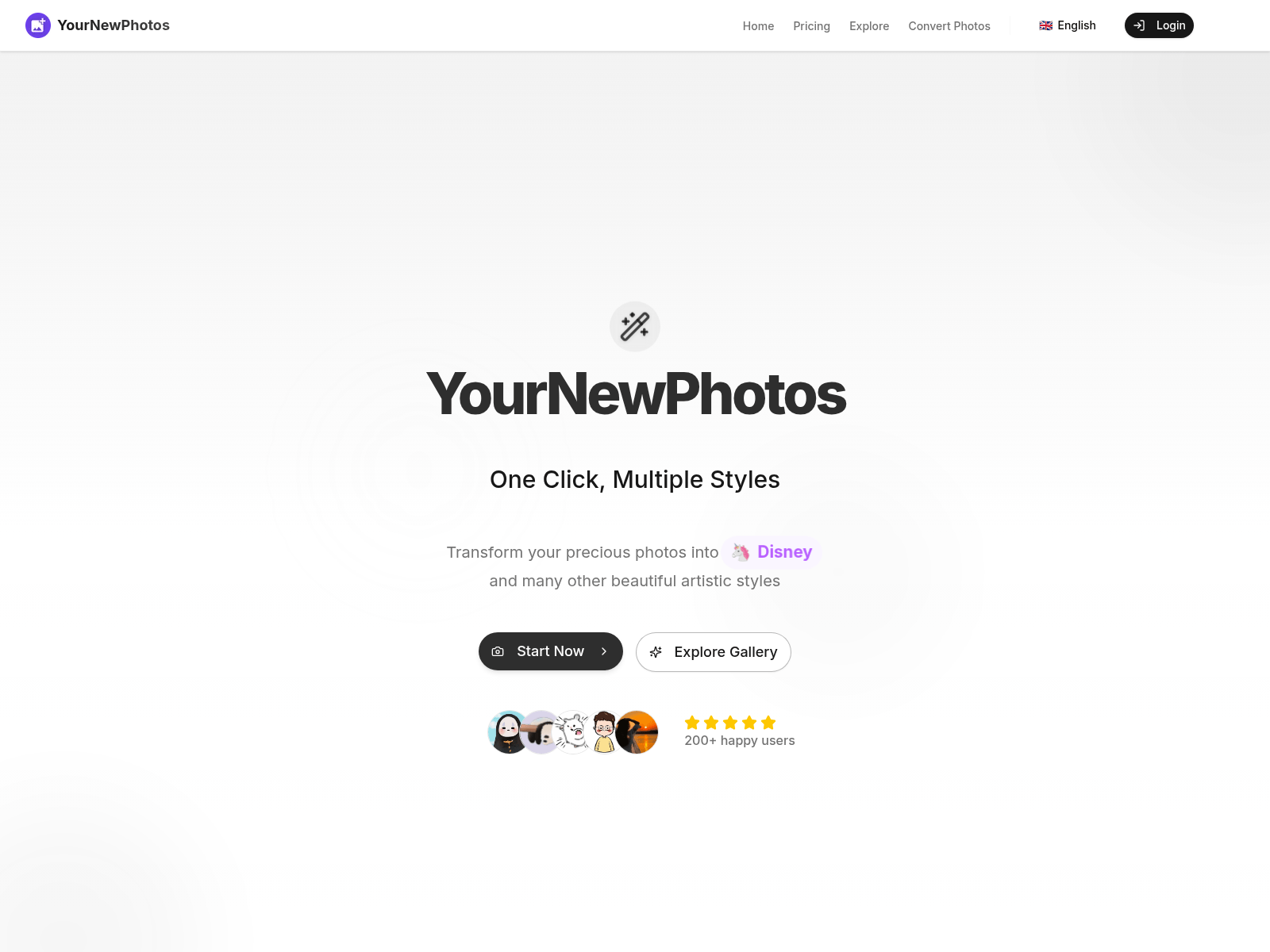 AI-powered photo stylizer offering multiple artistic styles, including Ghibli,  with easy one-click conversion and high-quality results.
