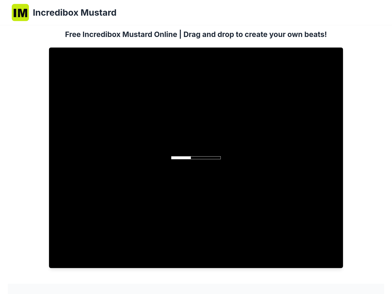 A fan-made online music creation game, Incredibox Mustard, lets users create beats by dragging and dropping animated characters.